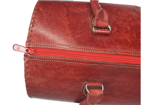 Lorma Red Off Bottom Bag