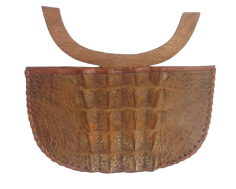 Kru Wooden Top Clutch (SOLD in local galleries ONLY)