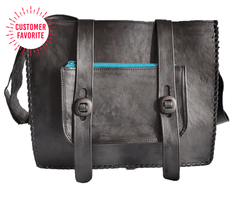 Malik Wood Button Messenger